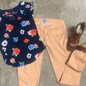 Peach Pants